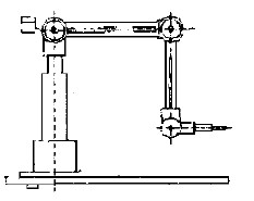 數(shù)控雕銑機(jī)床雕銑機(jī)器人的機(jī)械結(jié)構(gòu)簡(jiǎn)圖